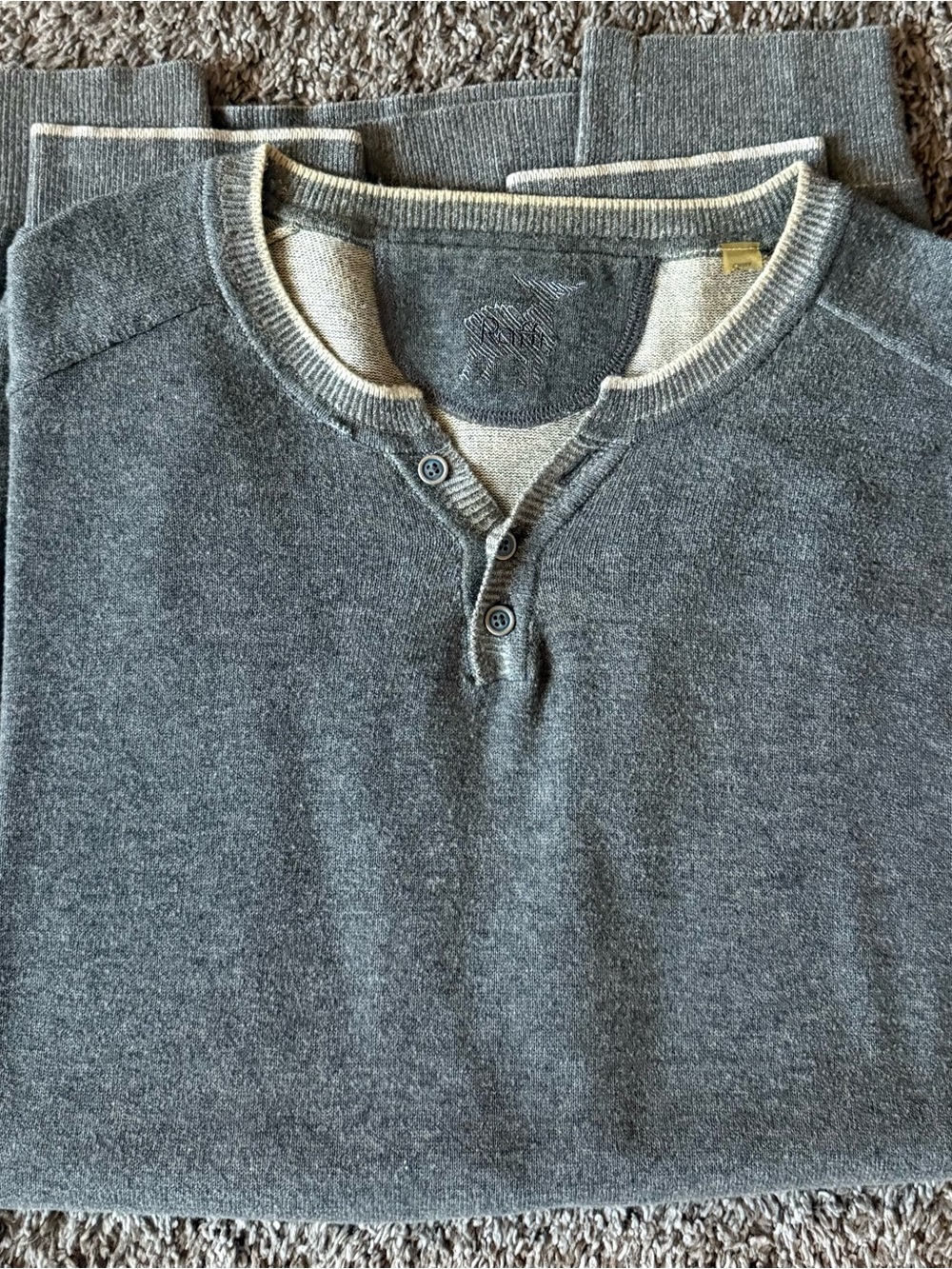 Men's Gray Raffi Sweater